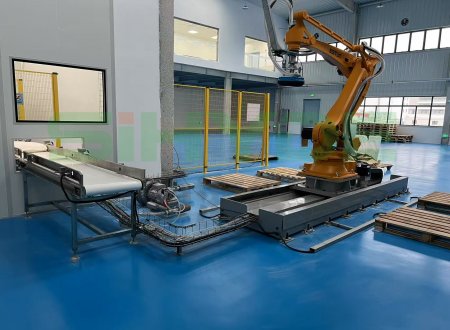 鈣粉自動配料包裝碼垛設(shè)備